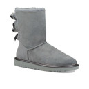 UGG Classic Short Bailey Bow II Metall Grey