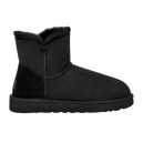 UGG Classic Mini Bailey Button Black